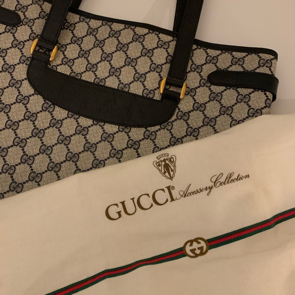 Rare Gucci Accessories Collection Monogram Tote
